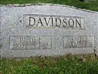 Davidson, Fred P. and Ruth E